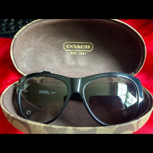 2 for $40 Coach black sunglasses
